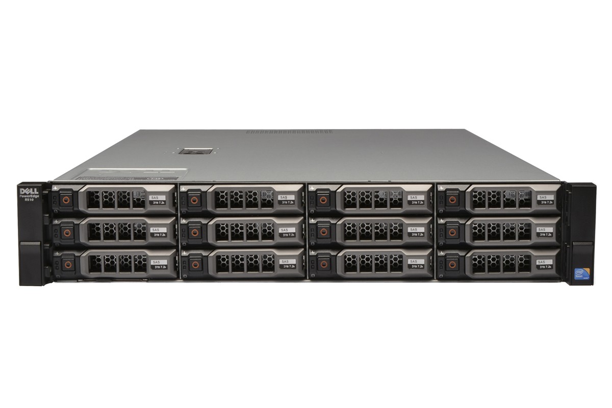 MÁY CHỦ DELL R510 DUAL XEON 2 x X5650 RAM 64G SATA 1TBX6 RAID H700 2U